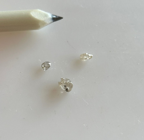 Diamante Bruto Natural Com 1,15 Quilates Branco