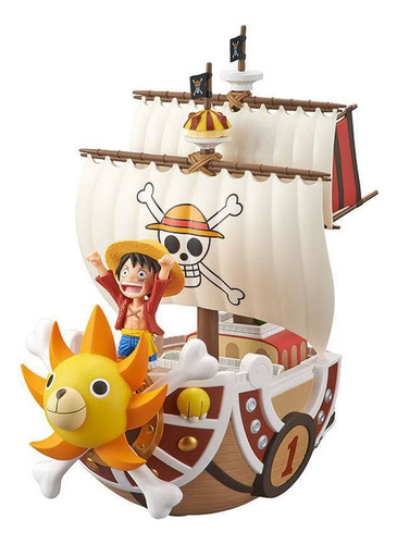 Sunny Merry Barco Pirata Animado Luffy One Piece Juguete