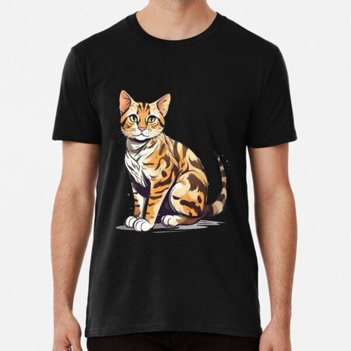 Remera Bengal Cat Cartoon Apparel And Products For Feline Lo