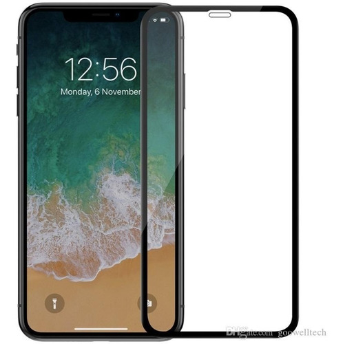 Vidrio Glass Pro 4d 5d iPhone XR 5d Curvo 6.1 Pulgadas