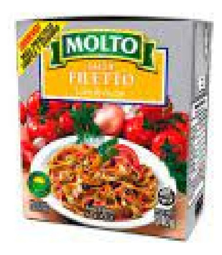 Salsa Molto Filetto 340 Grs X 30 Unidades