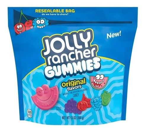Jolly Rancher Gummies Original Flavors 368g Importado