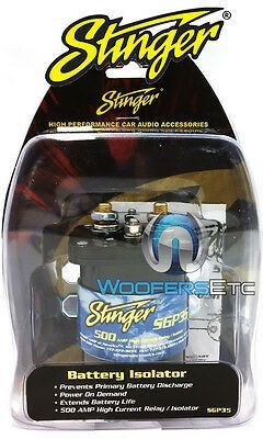 Aislador De Batería De Relé Sgp35 Stinger 500 Amp Para Sist