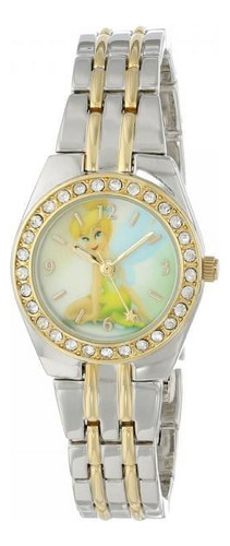 Reloj De Pulsera Disney Para Mujer Tnk406 Tinkerbell