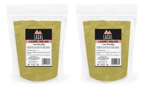 Laurel Molido 950 Gramos 2 Piezas