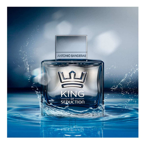 King Of Seduction Antonio Banderas Edt - Perfume Masc. 200ml - Distribuidor Autorizado
