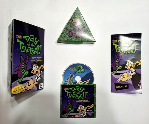 Maniac Mansion 2: Day Of The Tentacle Repro Big Box