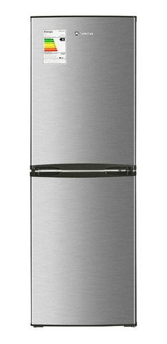 Refrigerador Mademsa Nordik Mr 415 Acero Con Freezer 231l