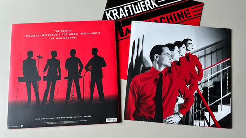 Lp Kraftwerk Título: The Man Machine (Usado)