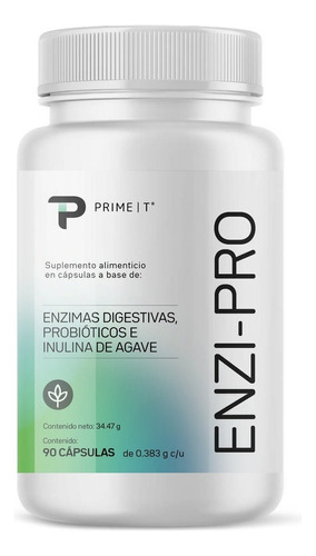 Enzimas Digestivas Probióticos Enzi-pro Prime T 90 Cápsulas