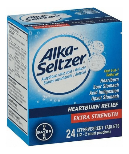 Pack De 3 Alka-seltzer Fuerza Adicional Tabletas