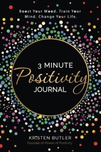 Book : 3 Minute Positivity Journal Boost Your Mood. Train..