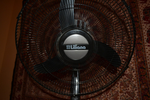 Ventilador De Pie Liliana Vprn20 Orbital Con Repeler 45 Cm Negro Negro Plástico 3 (Usado)