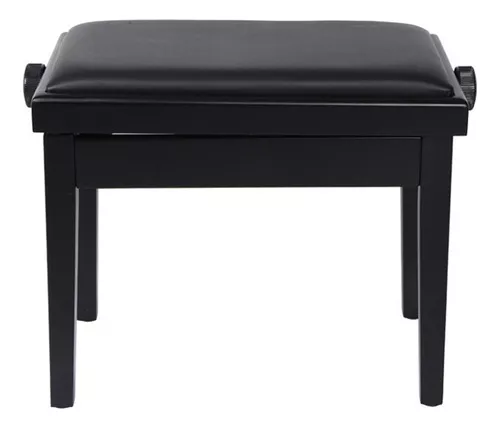 Banqueta Piano Regulable Parquer Negro