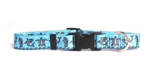 Diseño Yellow Dog Collar Tribal Mares Perro Azul Con El Tag-