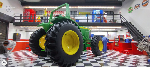 John Deere Tough Tractor Ertl Escala 1 16 Verde Lima (Usado)