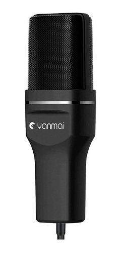 Micrófono Yanmai SF-777 condensador  cardioide negro