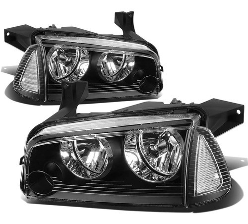 Adn Motoring Hl-oh-cha05 4p-bk-cl1 headlight Asamblea (condu