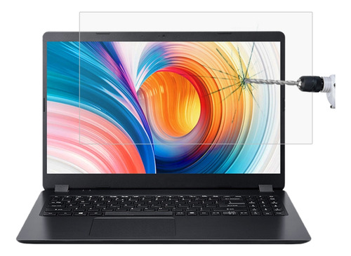 Película De Vidrio Templado Para Acer Ex215-51-5826 De 15.6