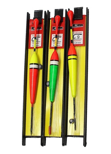 Kit De 3 Flotadores De Pesca De Alta Calidad