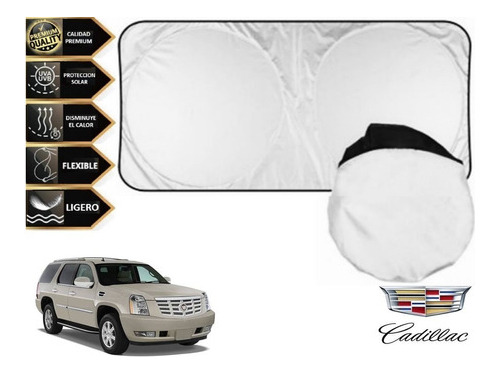 Filtrasol Anti Rayos Uv Con Ventosas Cadillac Escalade 2010