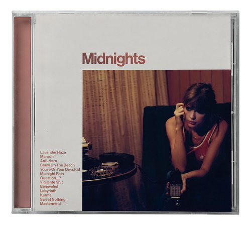 Cd editado por Taylor Swift Midnight Blood Moon 2022