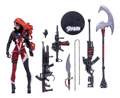 She Spawn  Action Figure Deluxe Mcfarlane Toys