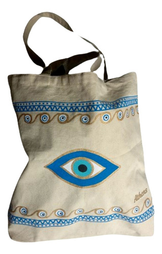 Ojo Turco Bolso Playa Rayon Resistente Original Evil Eye