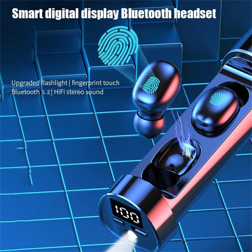 Auriculares Intrauditivos Pantalla Led Reducción De Ruido