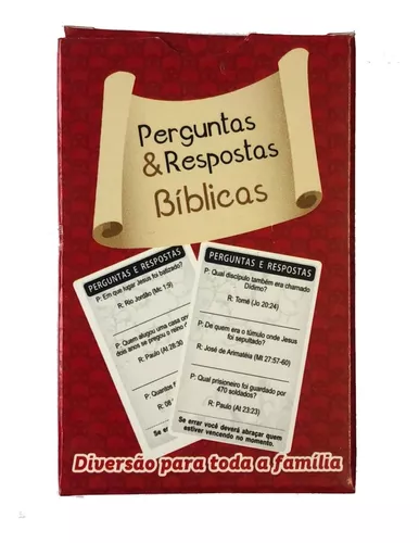 Jogo - Perguntas e Respostas Bíblicas + Trono - LOJA ADVENTISTA