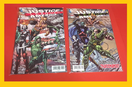 Justice League Of America #1 Y 2 Español Dc Comics Mexico