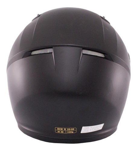 Imagen 3 de 7 de Casco Hjc Cs-15 Solid Semi Flat Black