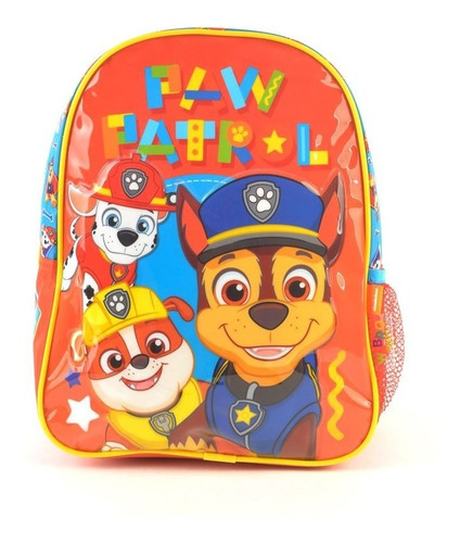 Mochila De Espalda Paw Patrol Jardin Lic.original 12'' 88520