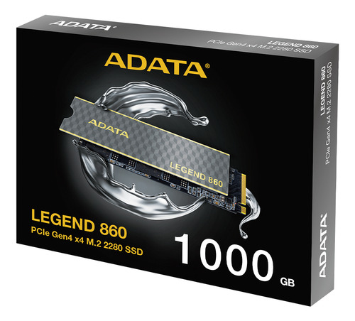 Disco Sólido Ssd Interno Adata Sleg-860-500gcs 500gb Negro