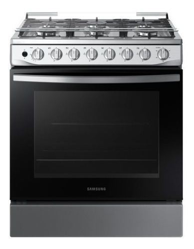 Cocina Samsung 6h S/g + Horno A S/g Inoxidable Nx52a5411cs
