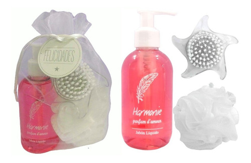 Pack Regalo Mujer Spa Baño Aroma Rosas Set Kit Relax N53