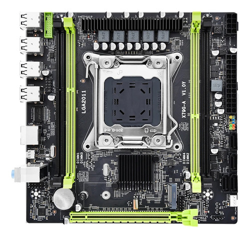 Motherboard X79g-a + Xeon E5-2690v2 10 Nucleos +16gb Ram Kit