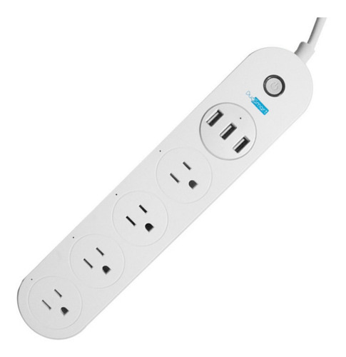 Barra Multicontacto Wifi Duosmart B50 Con Control Independie