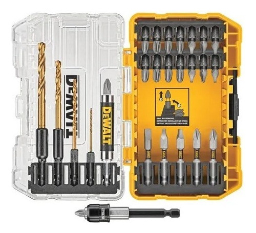 Juego Puntas/brocas Destornillador 27 Pzas. Dewalt Dw2504tg