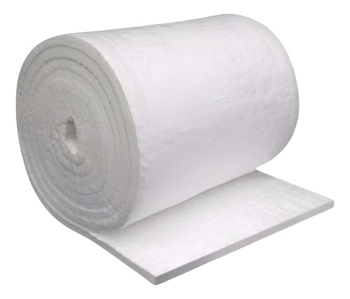 Fibra Cerámica De 1 Pulgada, Para 1260°c, 8 Lb/pie3