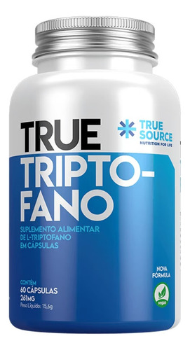 Suplemento en cápsula True Source Triptofano x 15.6g