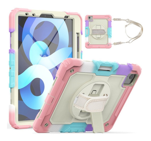 Funda Case Rudo + Correa Pastel Para Samsung A7 Lite Sm T220