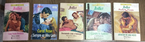 35 Livros Romance De Banca Julia Sabrina Diversos Frete Incl