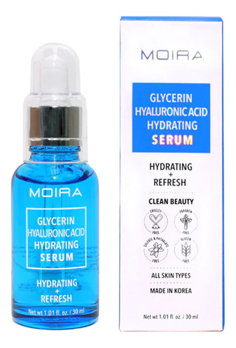 Serum Moira Serum Ácido Hialurónico Y Glicerina Suero Moira Tipo de piel Todo tipo