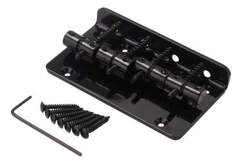 Puente Para Bajo De Guitarra De 4 Cuerdas 2 Piezas