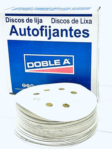 Disco De Lija Master 127mm Autofijante A.a. Gr 150 X 50u