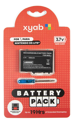 Bateria Nueva Xyab Usg-003 Para Nintendo Ds Lite En Blister