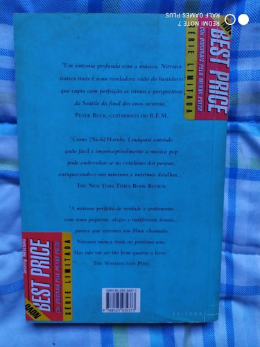 Nirvana Nunca Mais (Usado)
