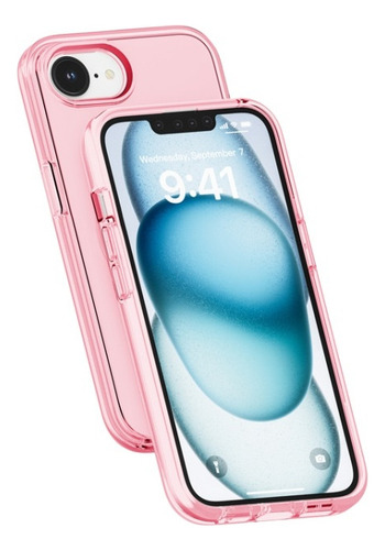 Funda Transparente A Prueba De Golpes Para iPhone 16e