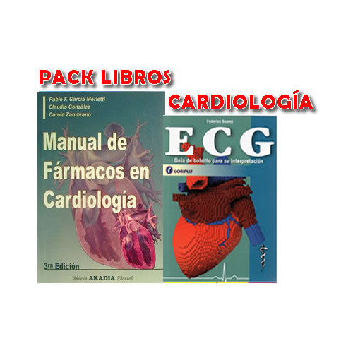 Pack Merletti Farmacos Cardiologia Y Suarez Ecg Guia Nuevos